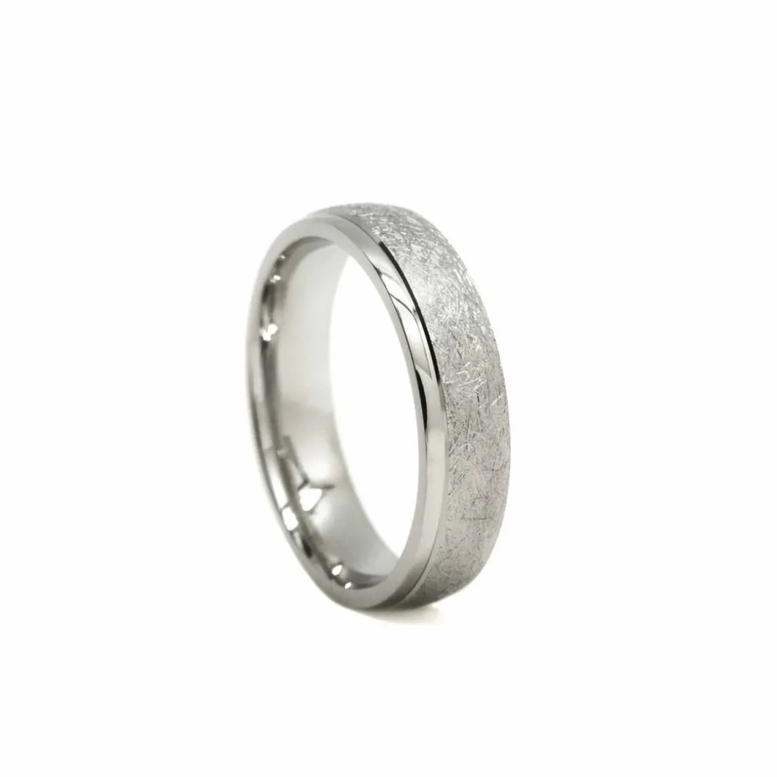 Anillos De Compromiso | LINEARGENT Anillo de compromiso acabado efecto hielo