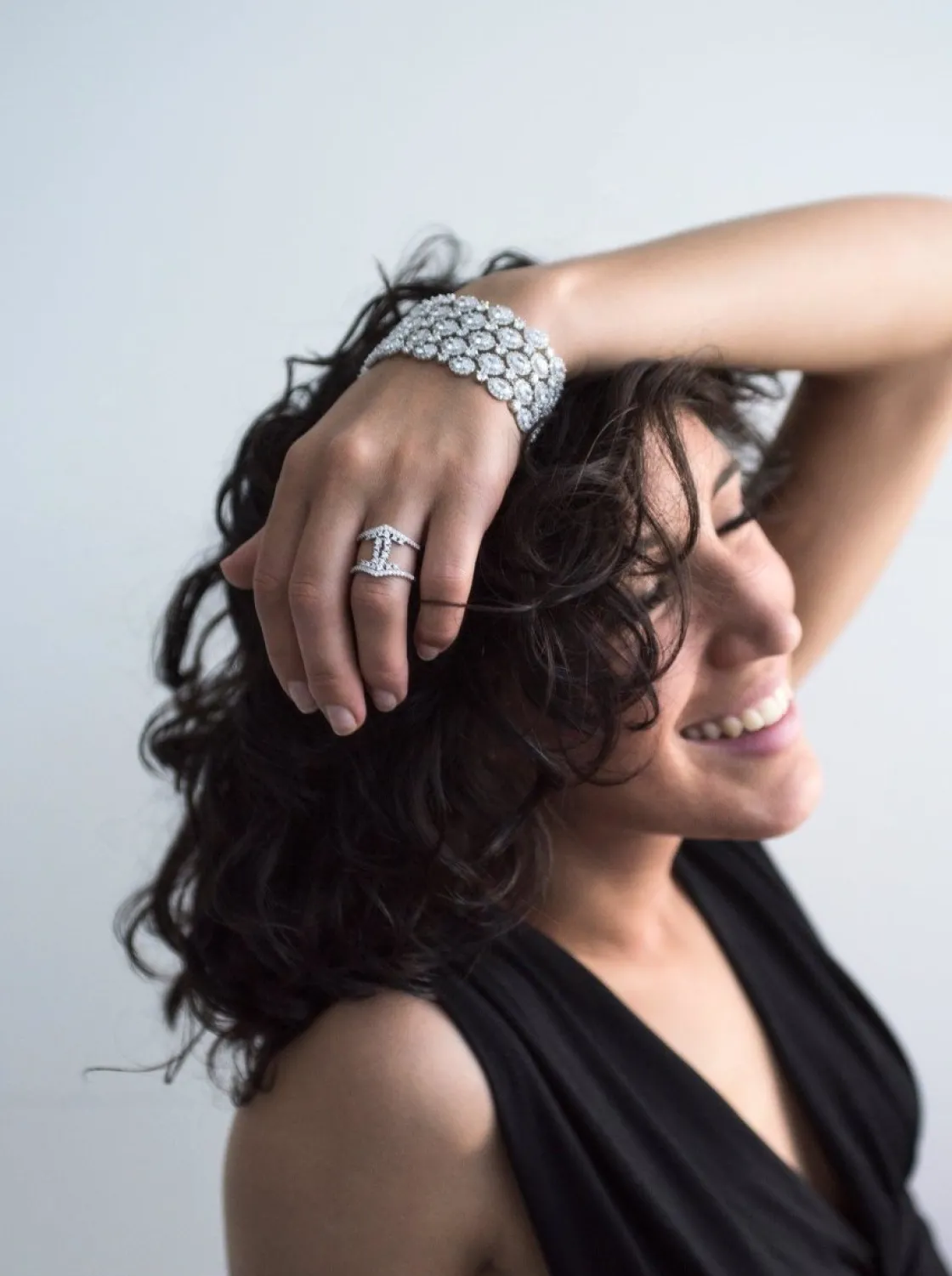 Anillos Circonitas | LINEARGENT Anillos circonitas diseño geométrico con circonitas