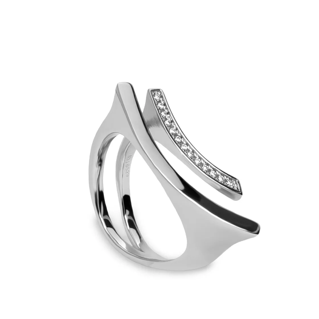 Anillos Especiales | Anillos De Diseño | LINEARGENT Anillos de diseño de plata estilo minimalista
