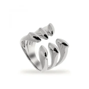 Anillos Grandes | LINEARGENT Anillos grandes de plata diseño múltiples garras