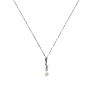 Colgante Perlas | LINEARGENT Colgante perlas de plata diseño geométrico