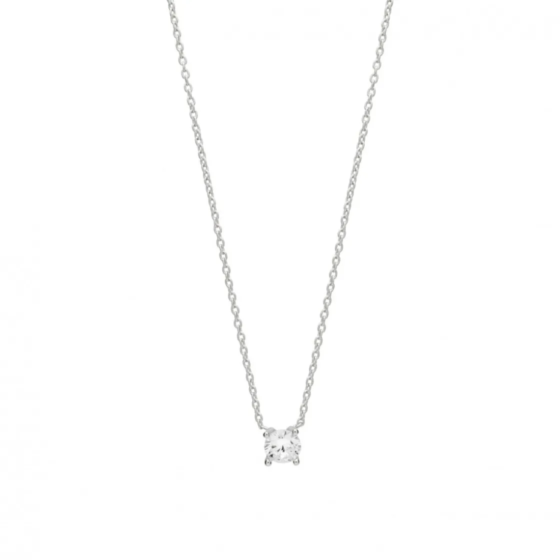 Collares Fiesta | Colgantes Pequeños | LINEARGENT Colgantes pequeños con circonita y plata lisa