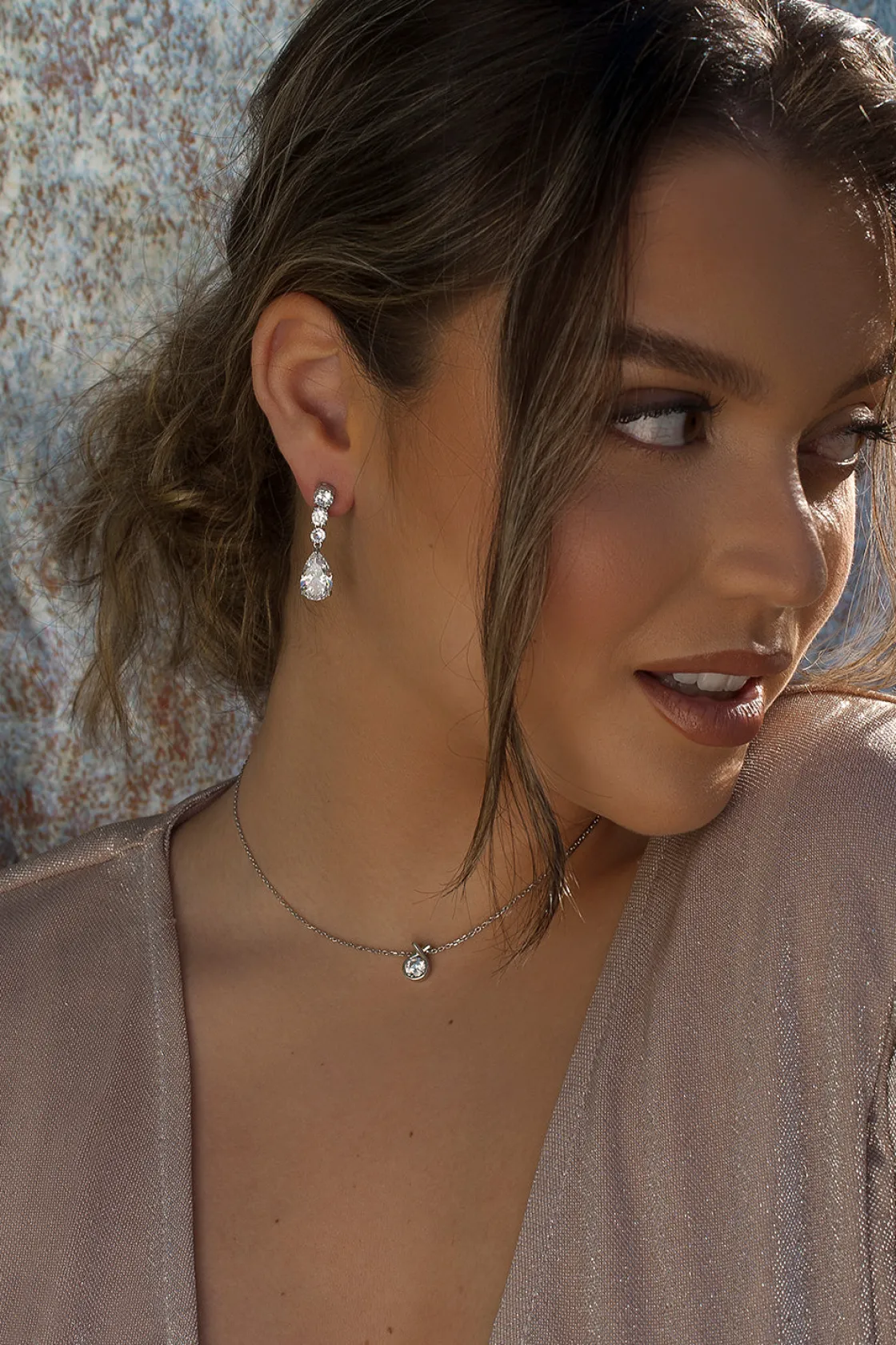 Collares Fiesta | Colgantes Pequeños | LINEARGENT Colgantes pequeños de plata diseño cruzado
