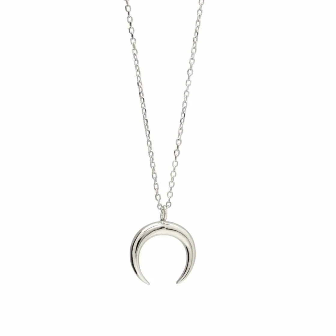 Colgantes Pequeños | LINEARGENT Colgantes pequeños diseño cuerno de plata lisa