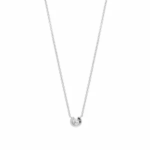 Collares Fiesta | Colgantes Pequeños | LINEARGENT Colgantes pequeños diseño de contorno semiabierto y circonita