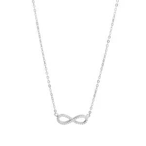 Colgantes Pequeños | LINEARGENT Colgantes pequeños motivo infinito con circonitas