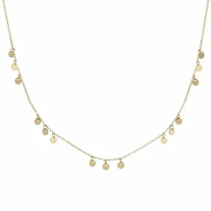 Collares Con Mini Colgantes | Collares Cortos | LINEARGENT Collares con colgantes plata triple circulo