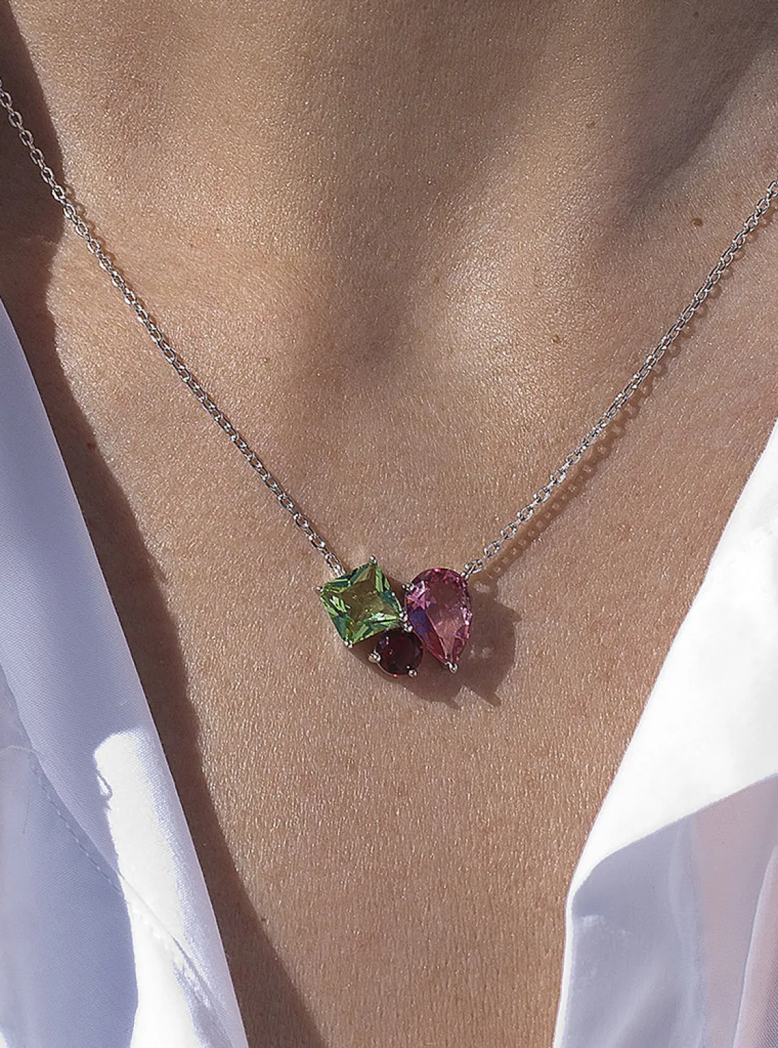 Collares Con Piedras | LINEARGENT Collares con piedras cristalinas multi forma