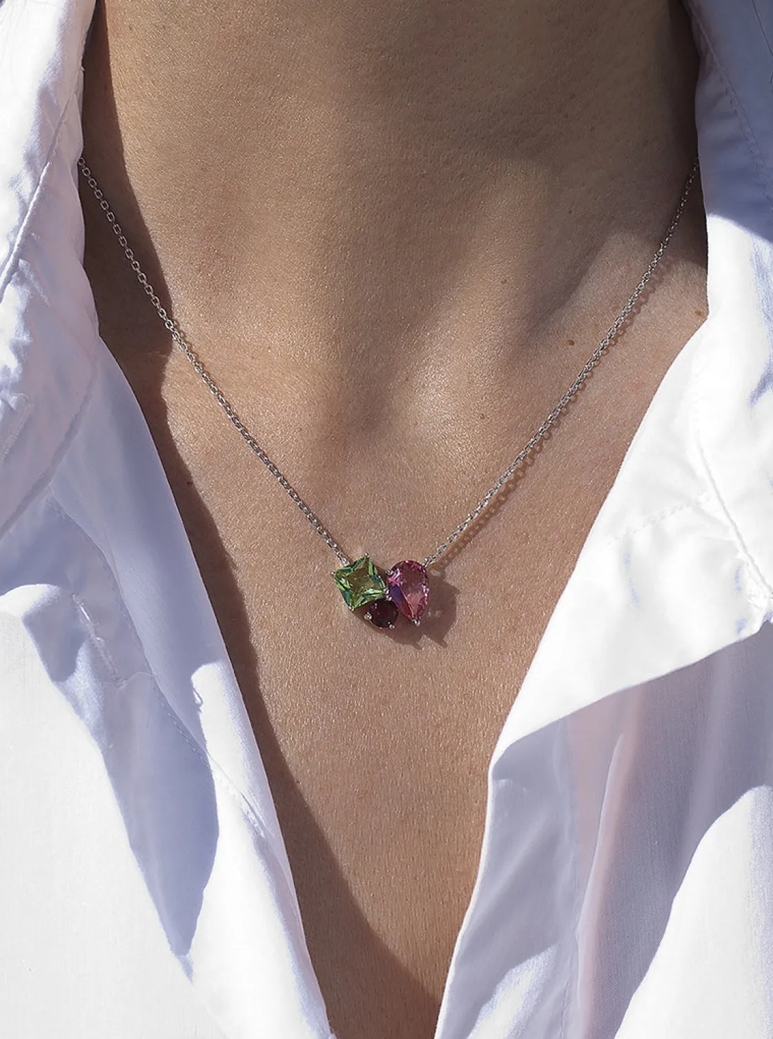 Collares Con Piedras | LINEARGENT Collares con piedras cristalinas multi forma