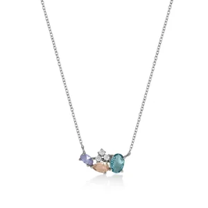 Collares Con Piedras | LINEARGENT Collares con piedras de colores brillantes y circonitas