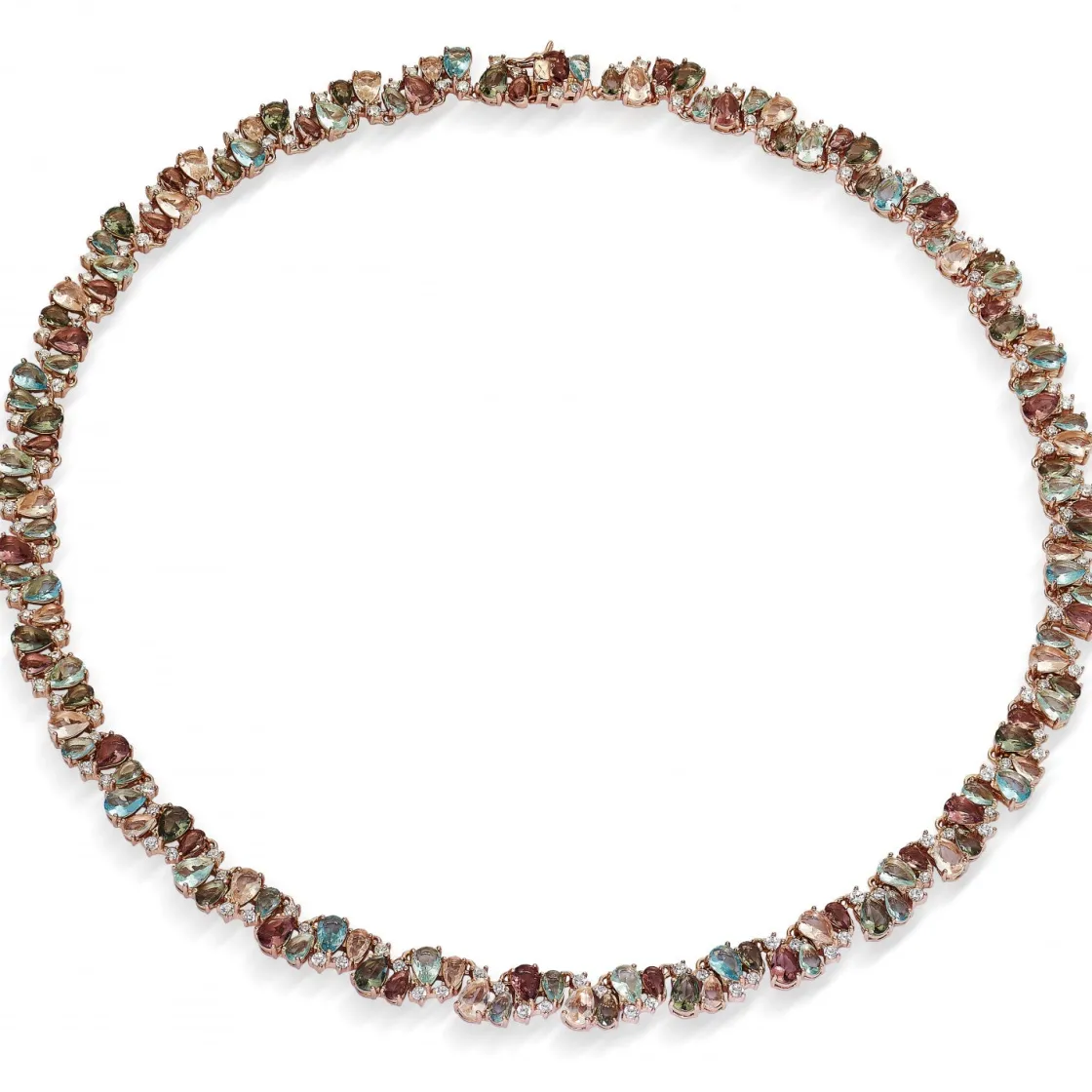 Collares Con Piedras | LINEARGENT Collares con piedras de colores en tonos cálidos