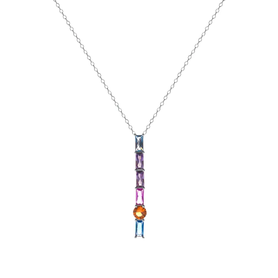 Collares Con Piedras | LINEARGENT Collares con piedras de colores estilo geométrico
