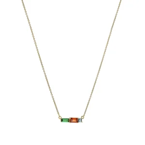 Colgantes Pequeños | LINEARGENT Collares con piedras diseño gemas de colores