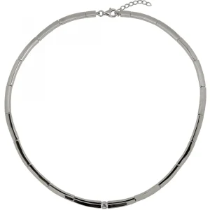 Collares Fiesta | LINEARGENT Collares fiesta diseño clásico con circonita central
