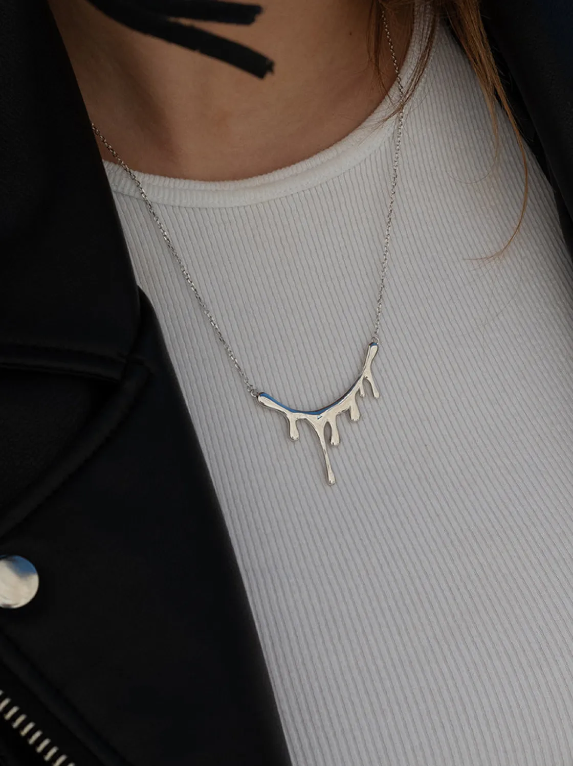Collares Plata Originales | LINEARGENT Collares plata originales diseño goteo