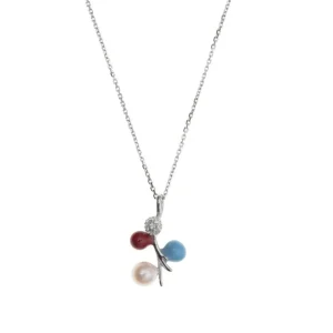 Collares Plata Originales | Colgantes Pequeños | LINEARGENT Collares plata originales diseño multiples esferas