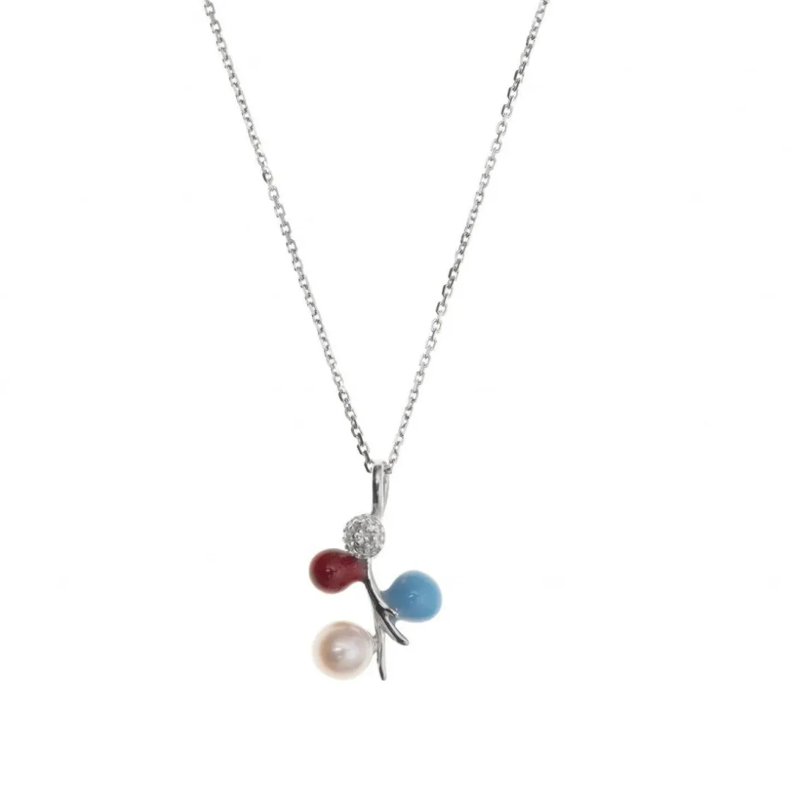 Collares Plata Originales | Colgantes Pequeños | LINEARGENT Collares plata originales diseño multiples esferas