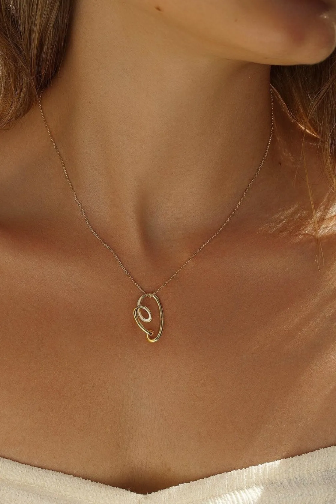 Collares Plata Originales | LINEARGENT Collares plata originales diseño tirabuzón