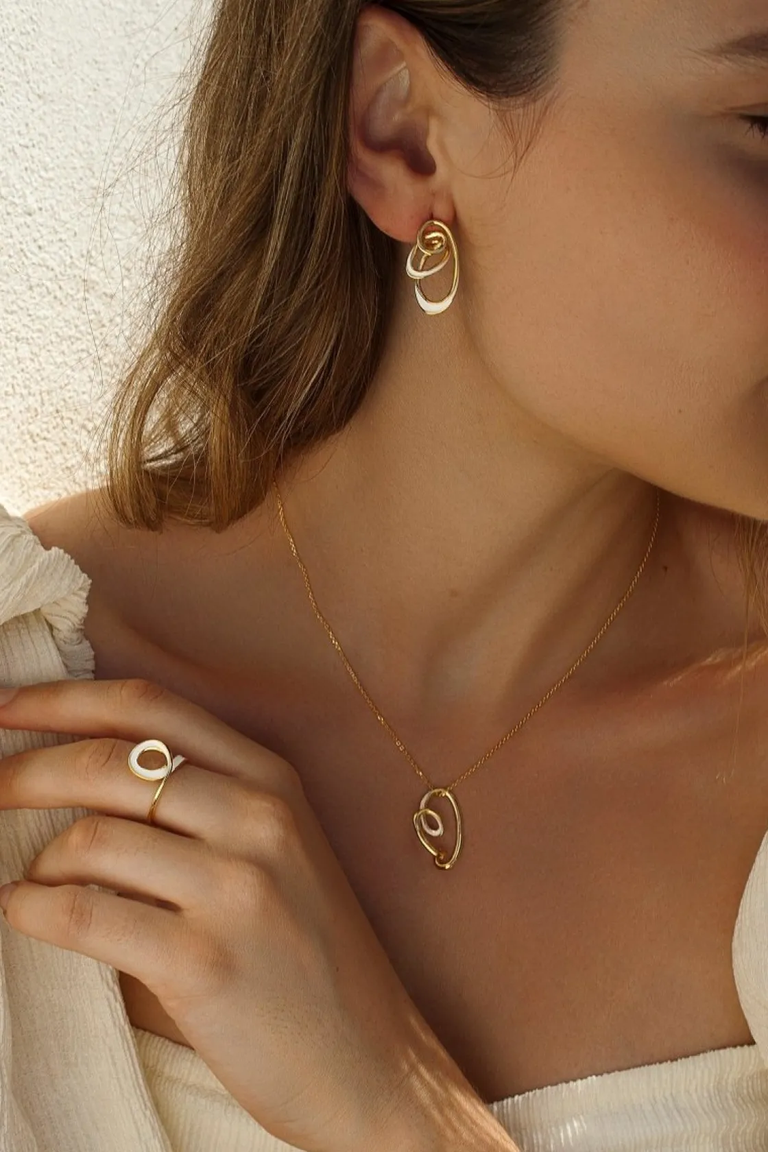 Collares Plata Originales | LINEARGENT Collares plata originales diseño tirabuzón