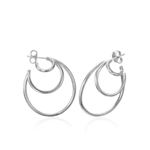 Pendientes Aro | LINEARGENT Pendientes aro triple aro en diferentes tamaños