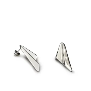 Pendientes Originales | LINEARGENT Pendientes originales de plata con diseño geométrico moderno