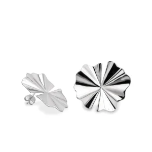 Pendientes Originales | LINEARGENT Pendientes originales de plata con diseño nature