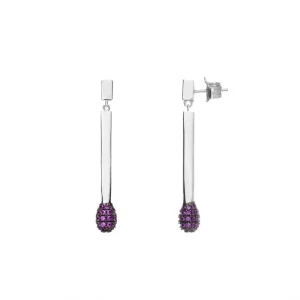 Pendientes Originales | LINEARGENT Pendientes originales de plata diseño cerilla