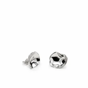 Pendientes Originales | LINEARGENT Pendientes originales de plata diseño convexo