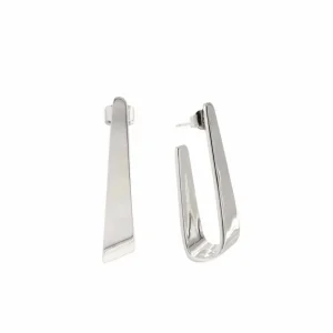 Pendientes Originales | LINEARGENT Pendientes originales diseño grueso y líquido