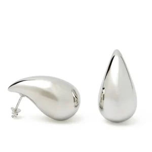 Pendientes Originales | LINEARGENT Pendientes originales en forma de gota grande