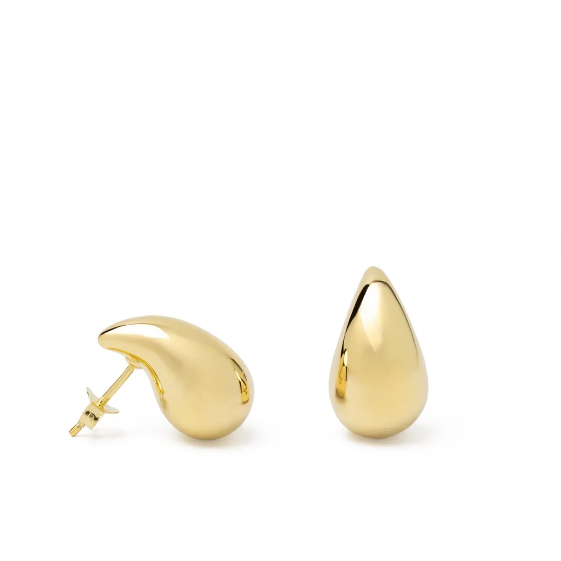 Pendientes Originales | LINEARGENT Pendientes originales en forma de gota mini dorada