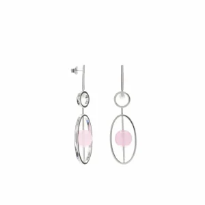 Pendientes Originales | Pendientes Largos | LINEARGENT Pendientes originales estilo palillo con motivos geométricos