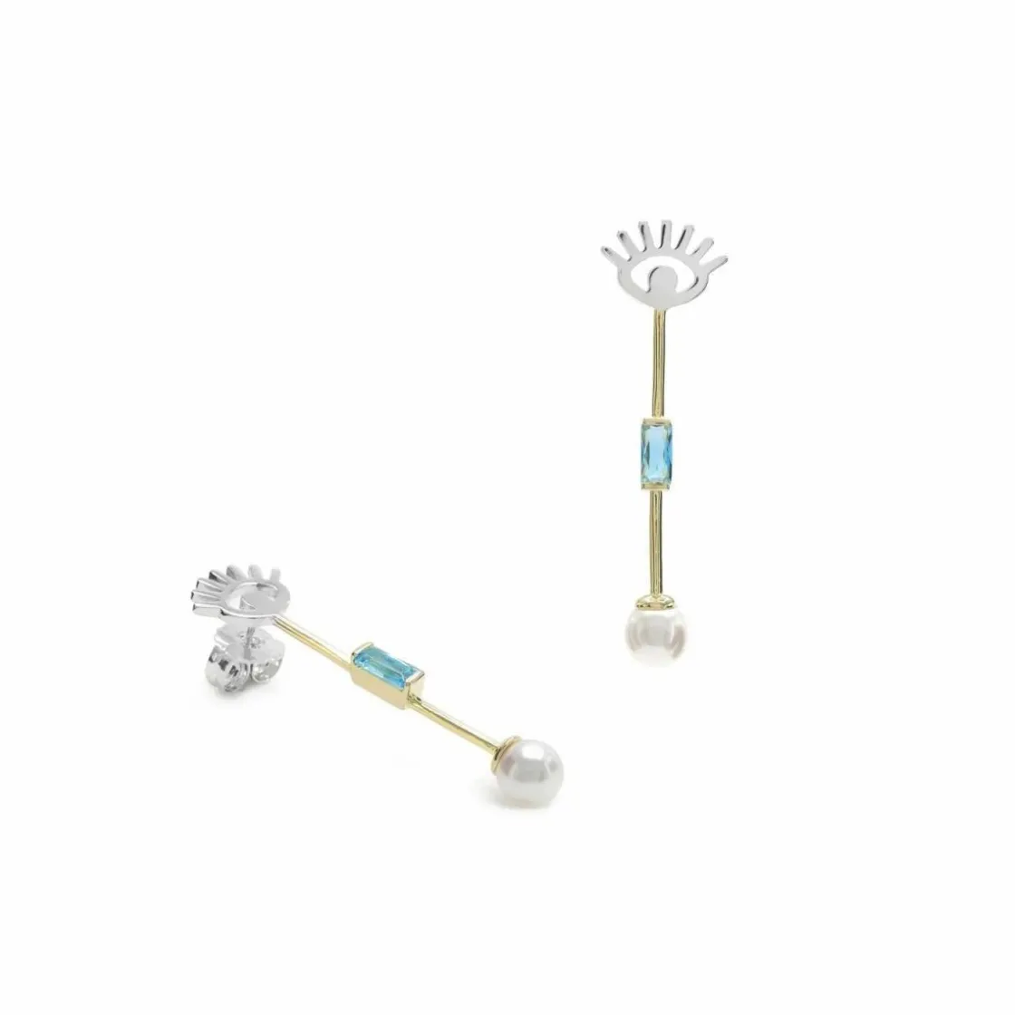 Pendientes Originales | LINEARGENT Pendientes originales plata ojo de horus