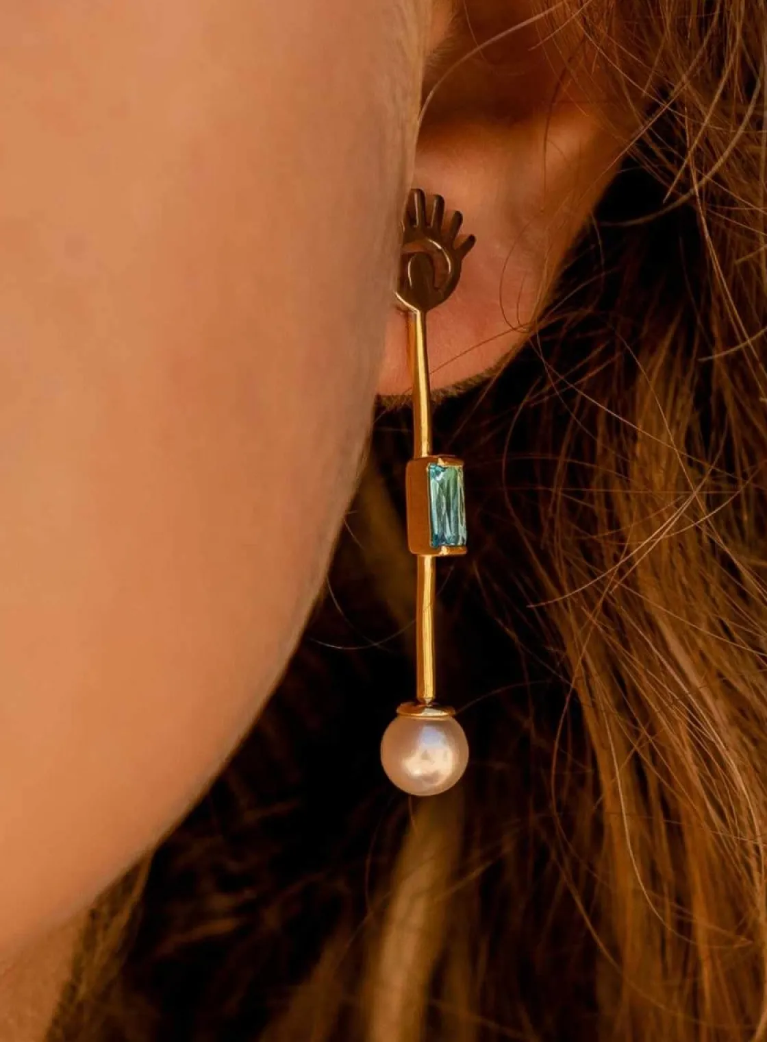 Pendientes Originales | LINEARGENT Pendientes originales plata ojo de horus