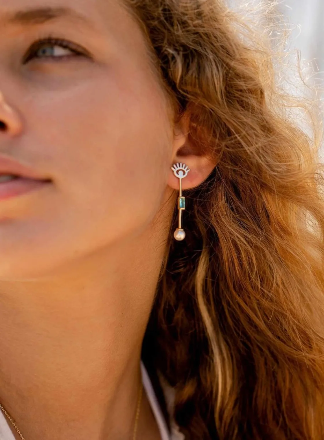 Pendientes Originales | LINEARGENT Pendientes originales plata ojo de horus