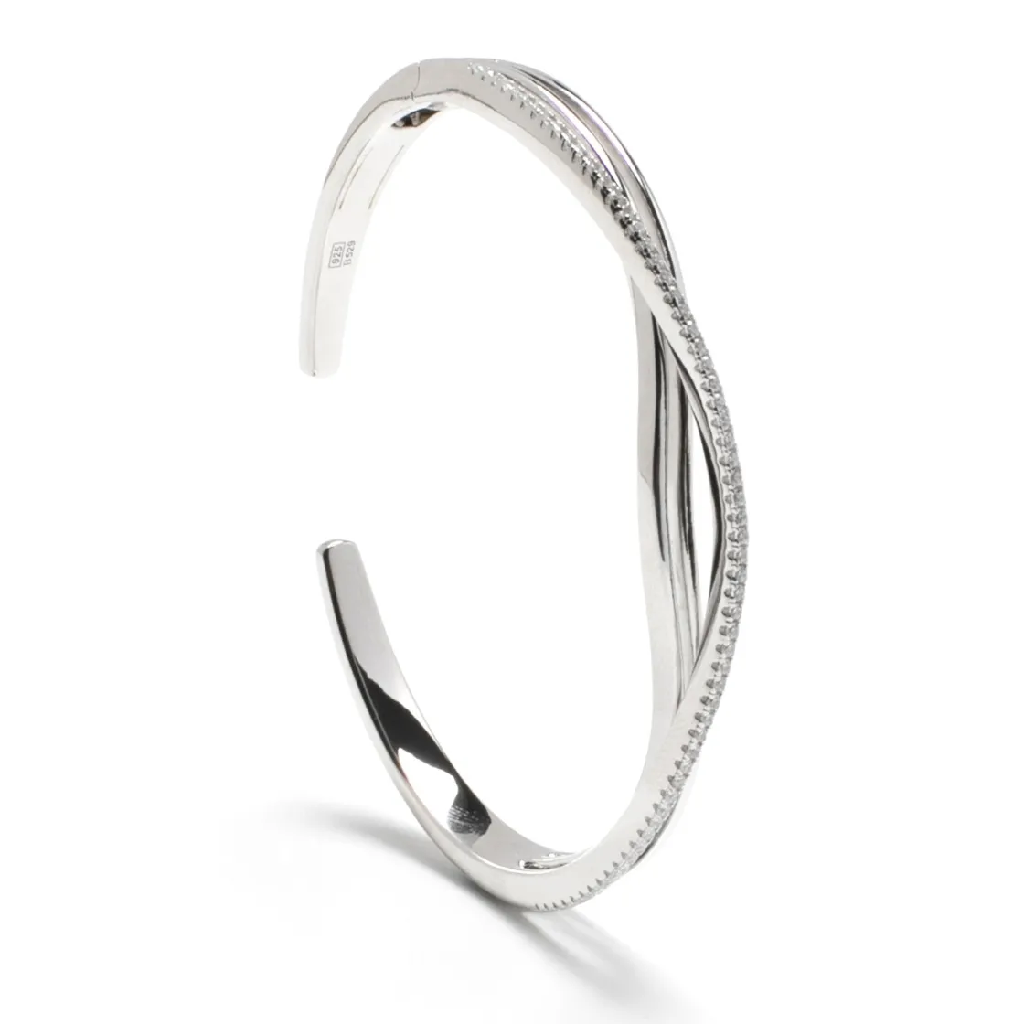 Pulseras Esclavas | LINEARGENT Pulsera esclava de plata diseño en espiral
