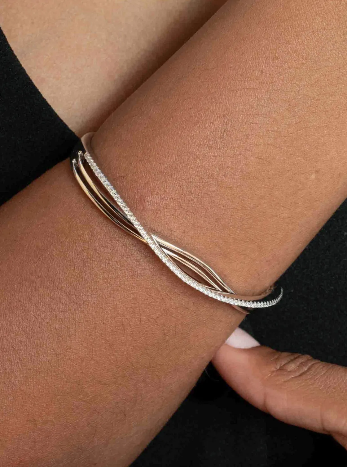 Pulseras Esclavas | LINEARGENT Pulsera esclava de plata diseño en espiral