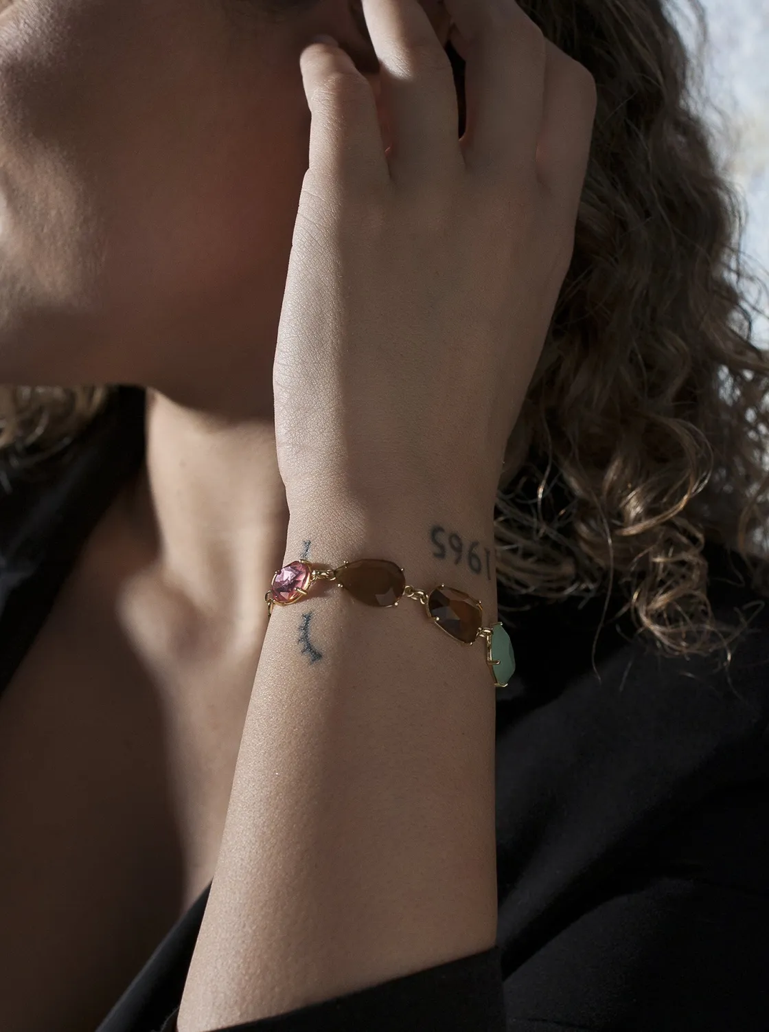 Pulseras Con Piedras | LINEARGENT Pulseras con piedras de plata en tonos cálidos