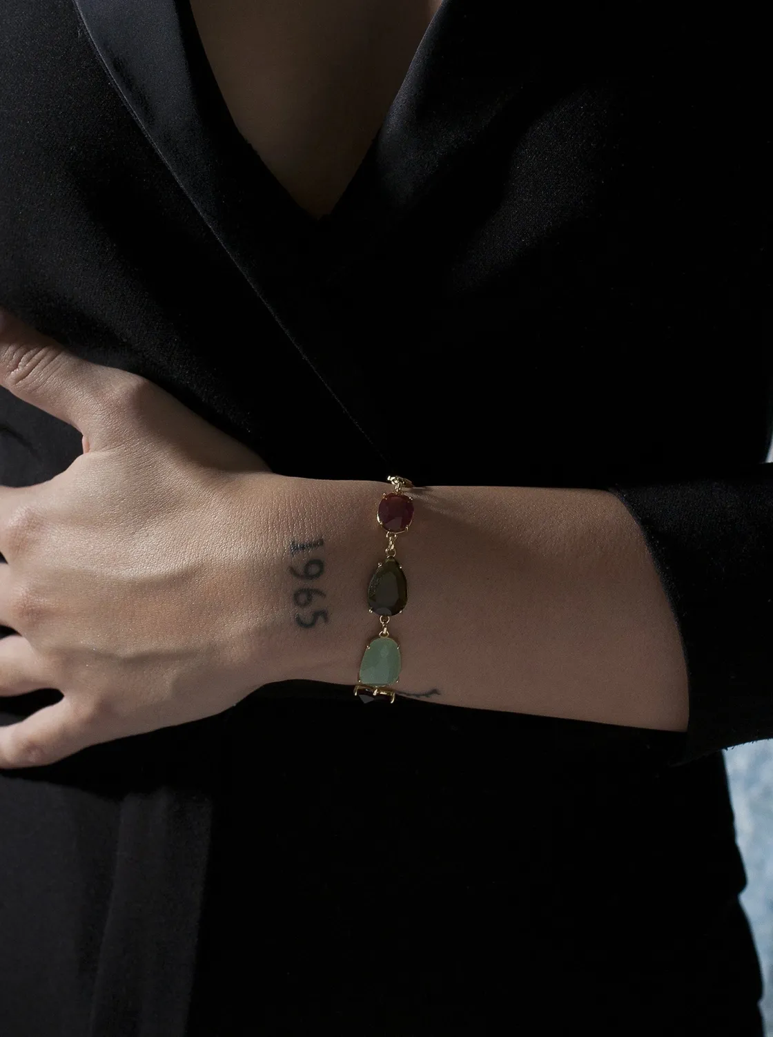 Pulseras Con Piedras | LINEARGENT Pulseras con piedras de plata en tonos cálidos