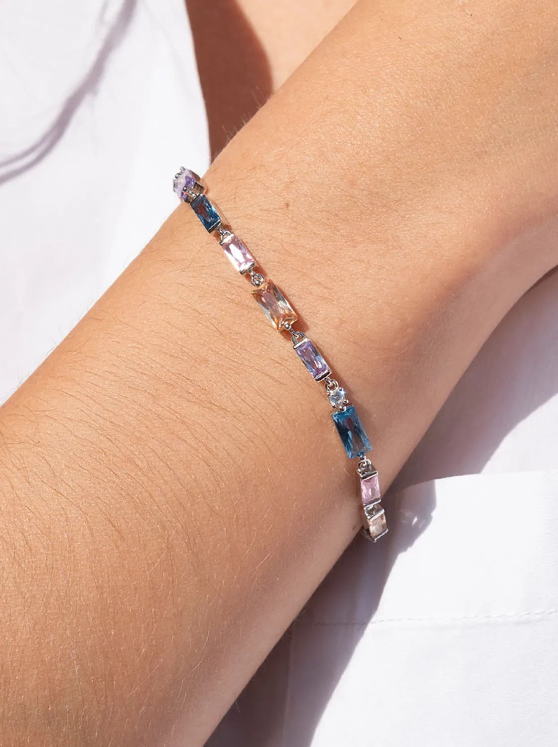 Pulseras Con Piedras | LINEARGENT Pulseras con piedras diseño en tonos cálidos