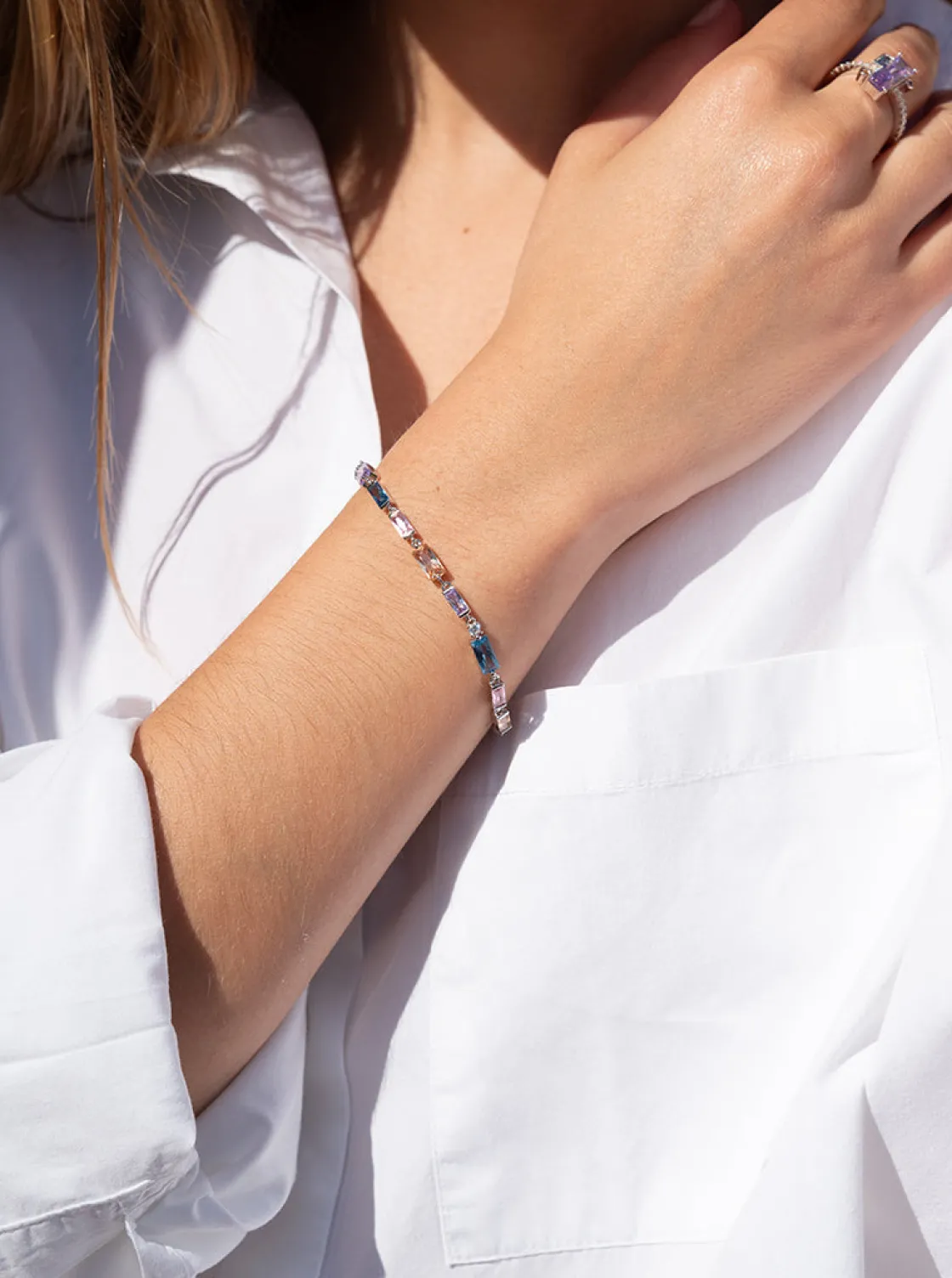 Pulseras Con Piedras | LINEARGENT Pulseras con piedras diseño en tonos cálidos