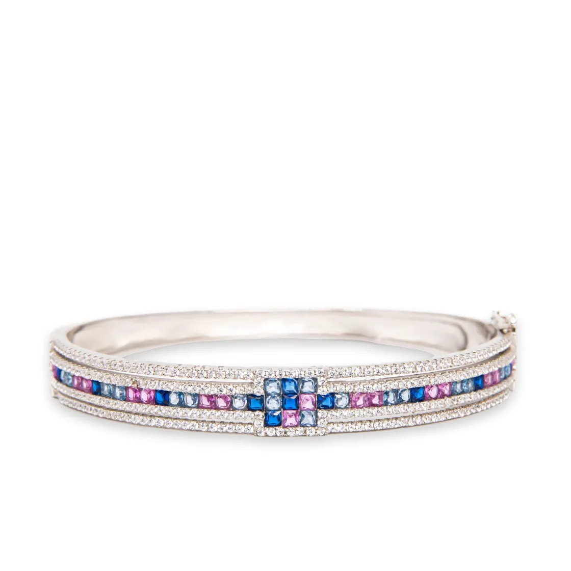 Pulseras Esclavas | LINEARGENT Pulseras esclavas con piedras en tonos azules