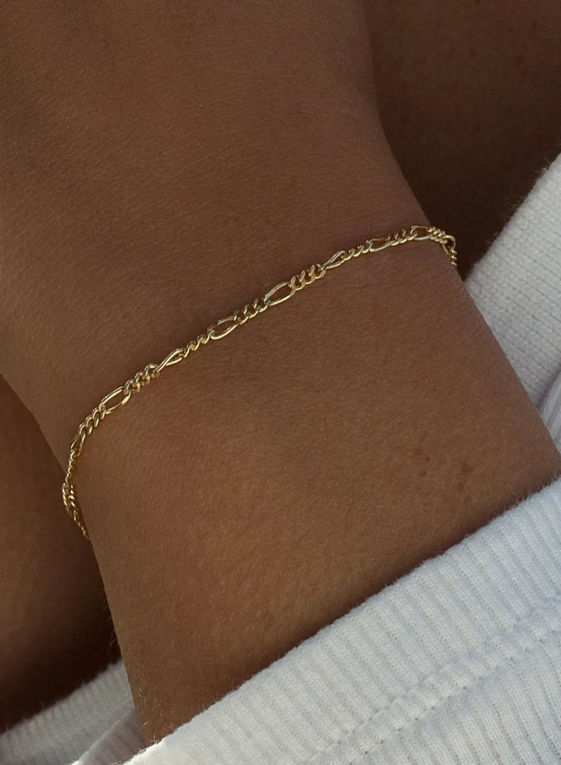 Pulseras Finas | LINEARGENT Pulseras finas de plata diseño cadena muy fina